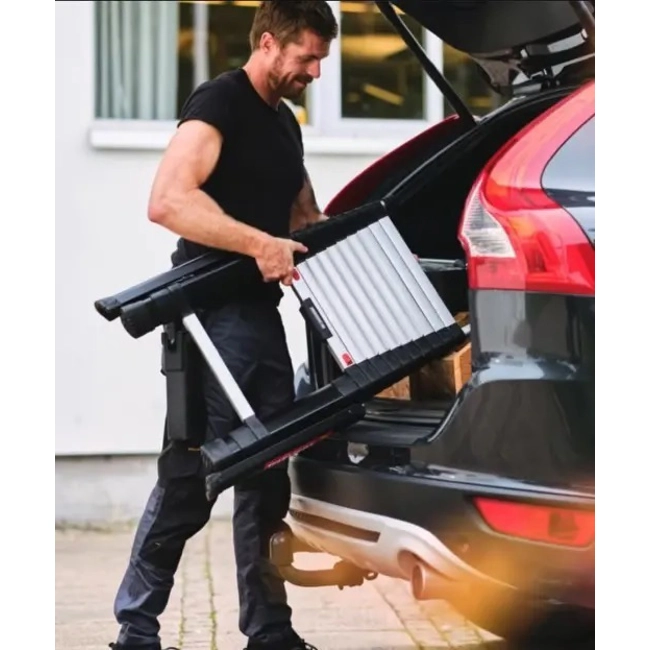 Vendita online Scala telescopica 13 gradini ultracompatta PRIME LINE TELESTEPS